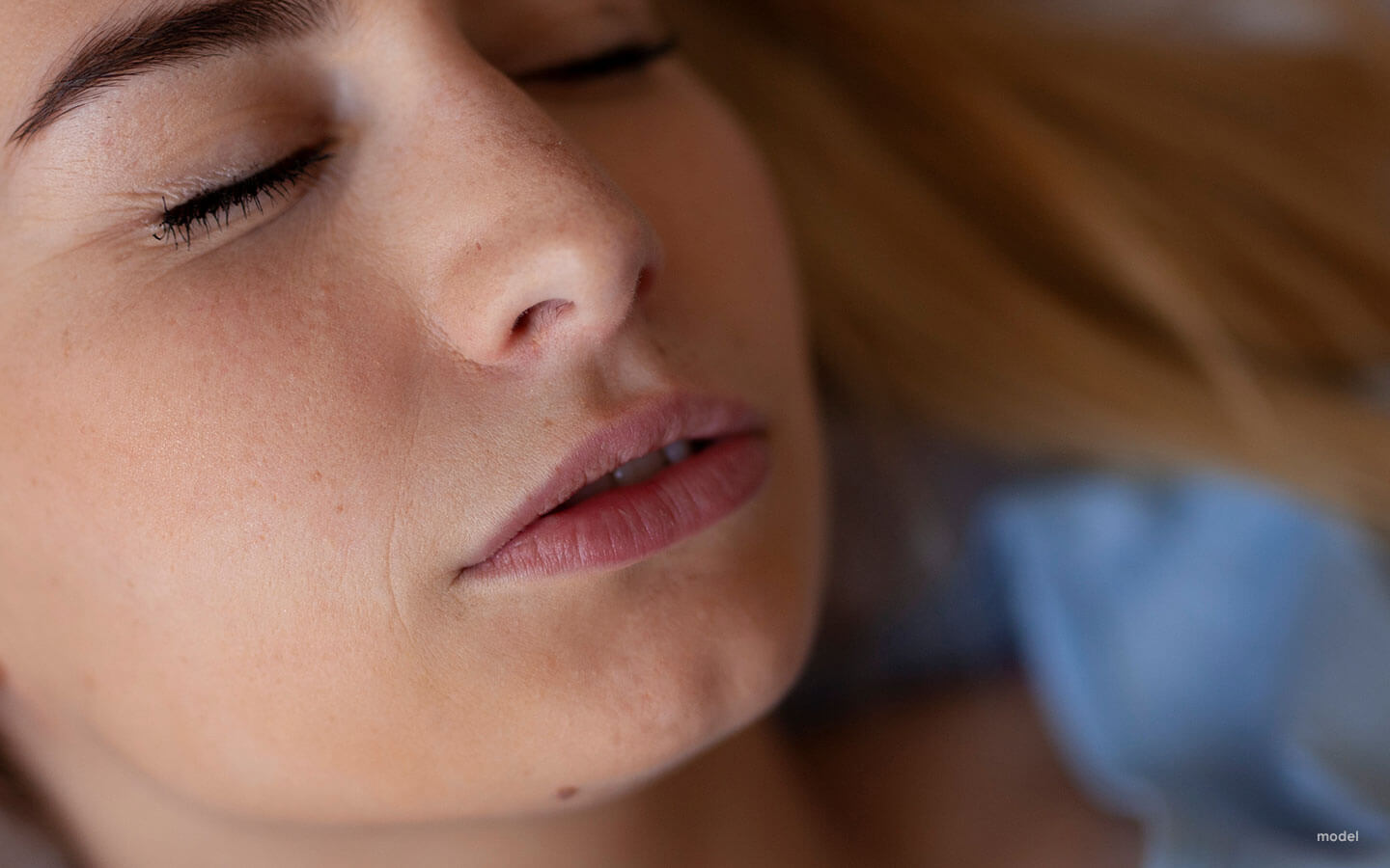 woman sleeping